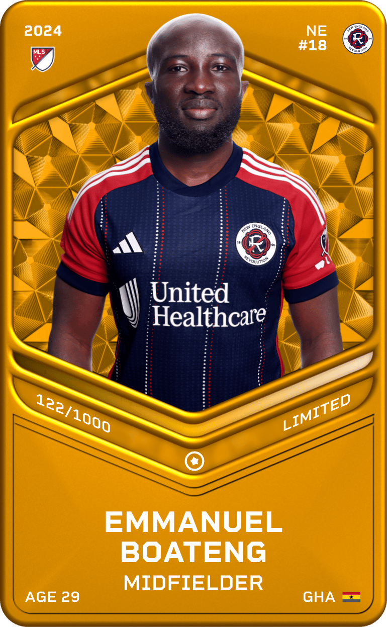 Emmanuel Boateng 2024-25 • Limited 122/1000