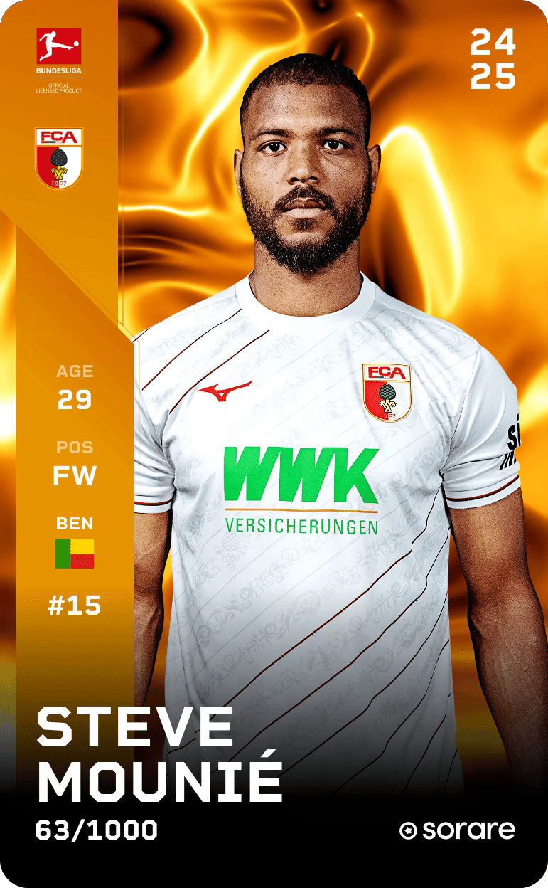 Steve Mounié 2024-25 • Limited 63/1000