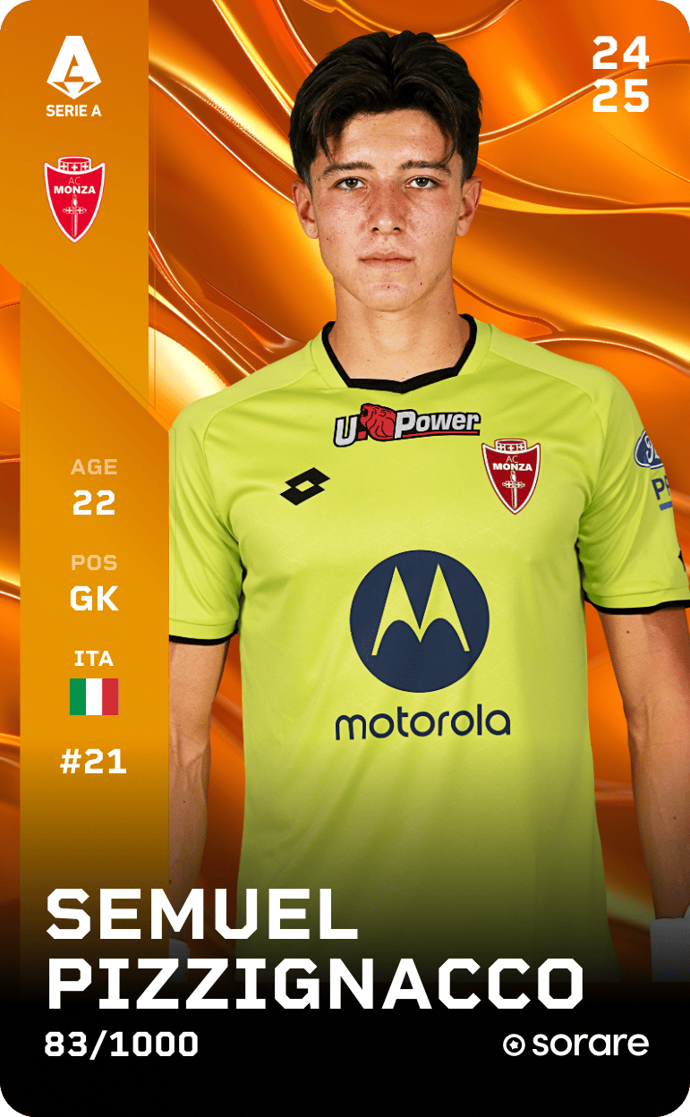 Semuel Pizzignacco 2024-25 • Limited 83/1000