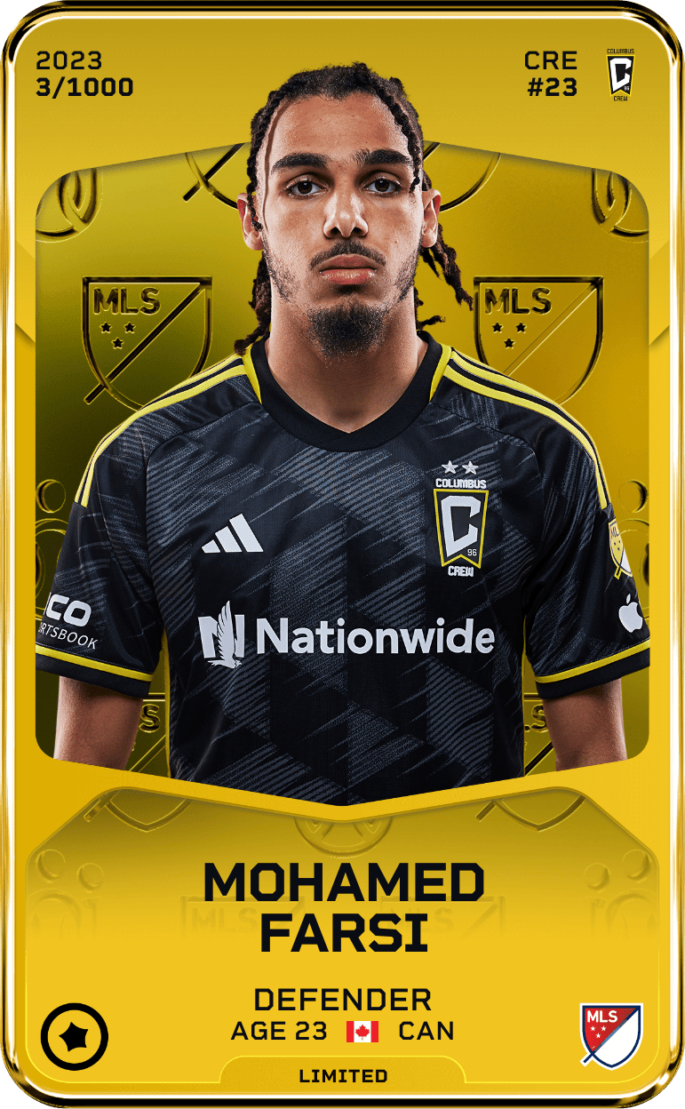 Mohamed Farsi 2023-24 • Limited 3/1000