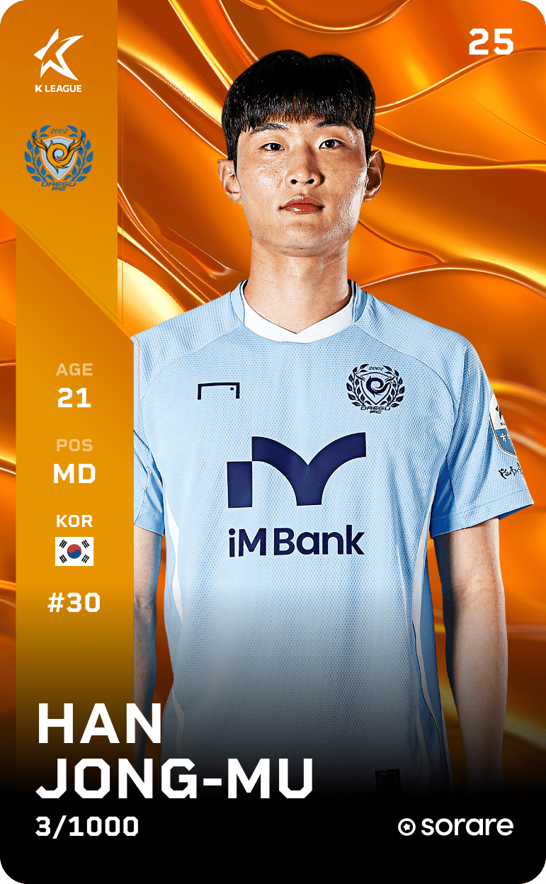 Han Jong-Mu 2025-26 • Limited 3/1000