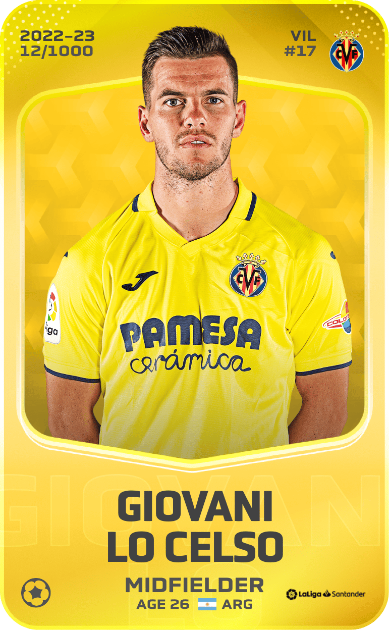 Giovani Lo Celso 2022-23 • Limited 12/1000