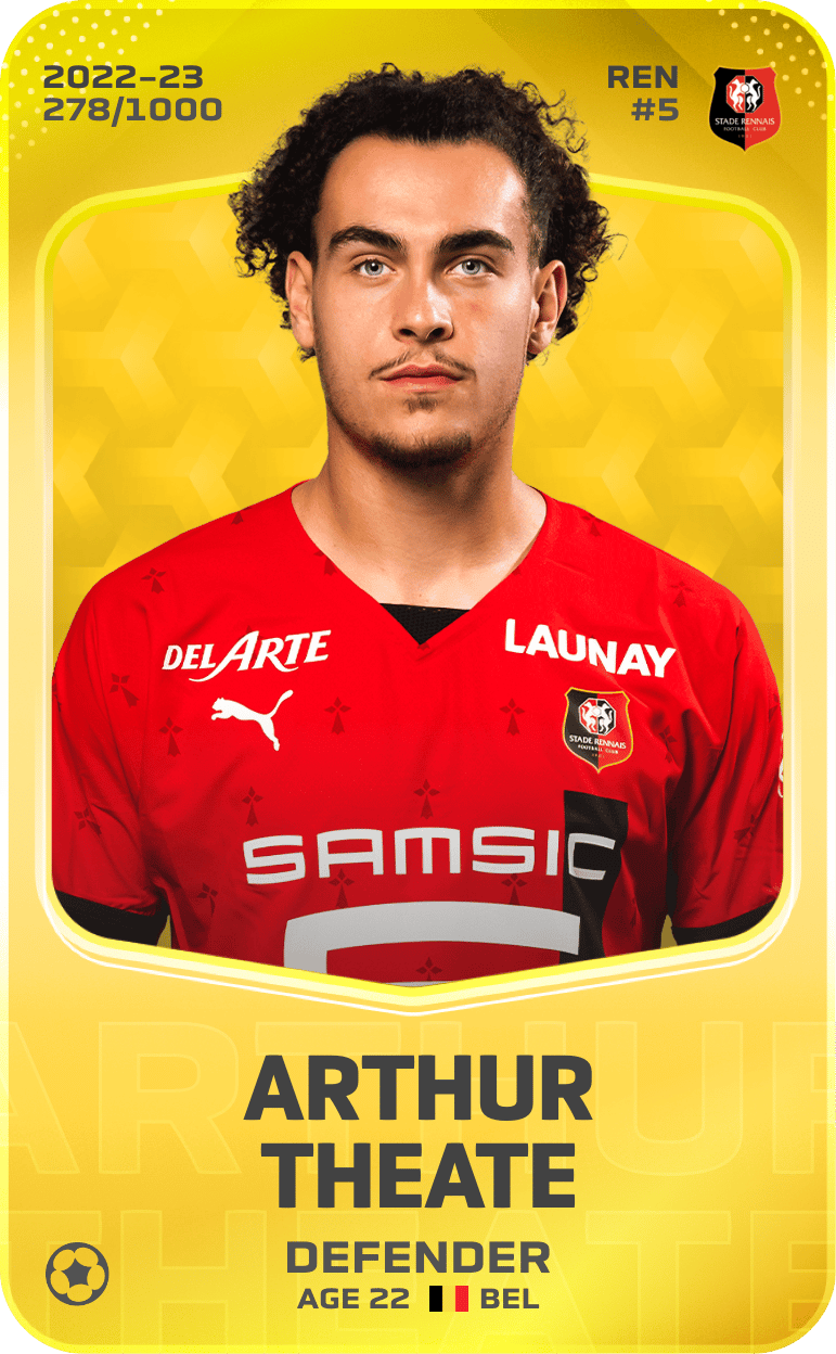 Arthur Theate 2022-23 • Limited 278/1000
