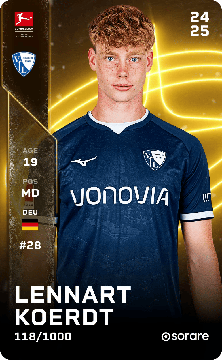 Lennart Koerdt 2024-25 • Limited 118/1000