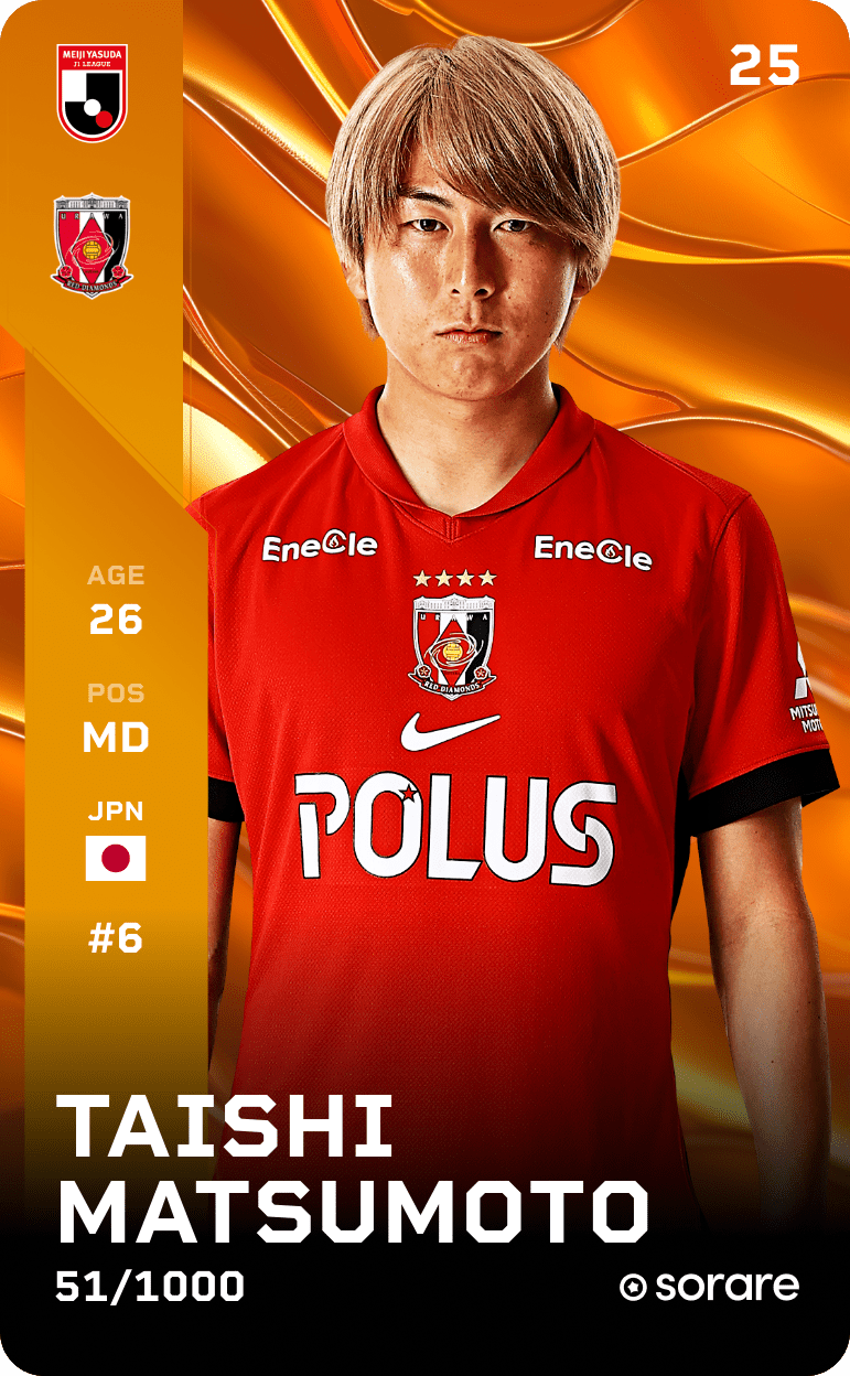 Taishi Matsumoto 2025-26 • Limited 51/1000