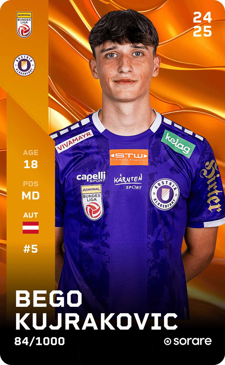 Bego Kujrakovic 2024-25 • Limited 84/1000