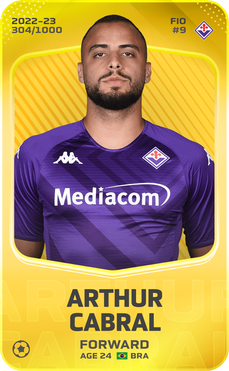 Arthur Cabral 2022-23 • Limited 304/1000