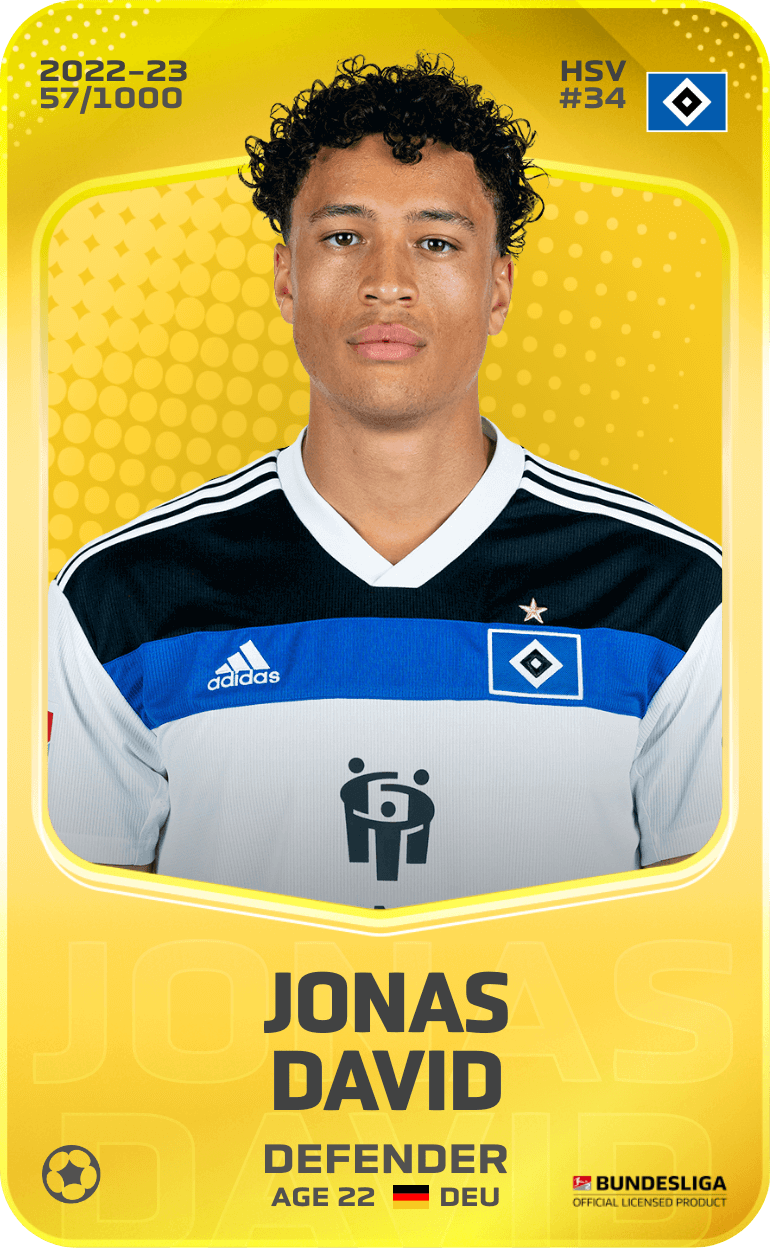 Jonas David 2022-23 • Limited 57/1000