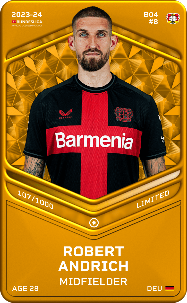 Robert Andrich 2023-24 • Limited 107/1000