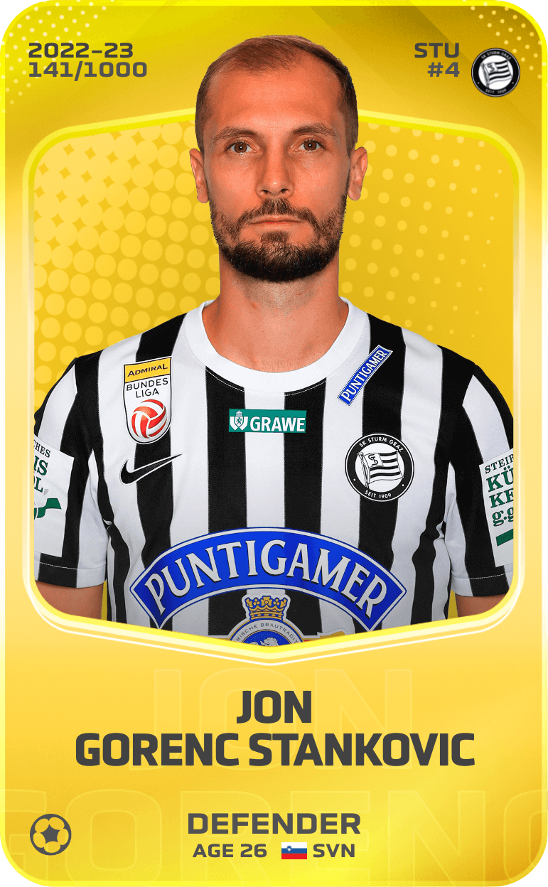 Jon Gorenc Stankovic 2022-23 • Limited 141/1000