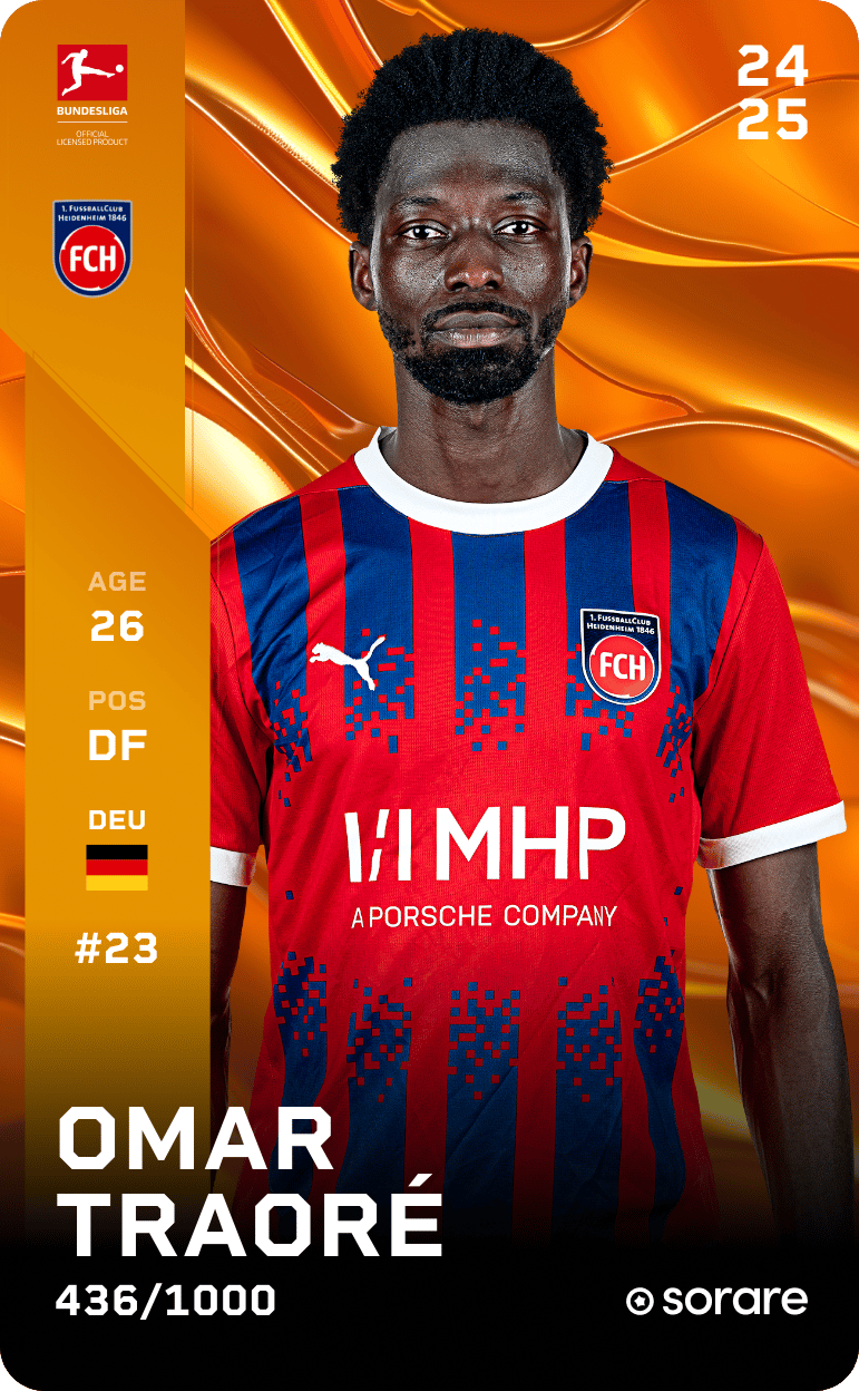 Omar Traoré 2024-25 • Limited 436/1000