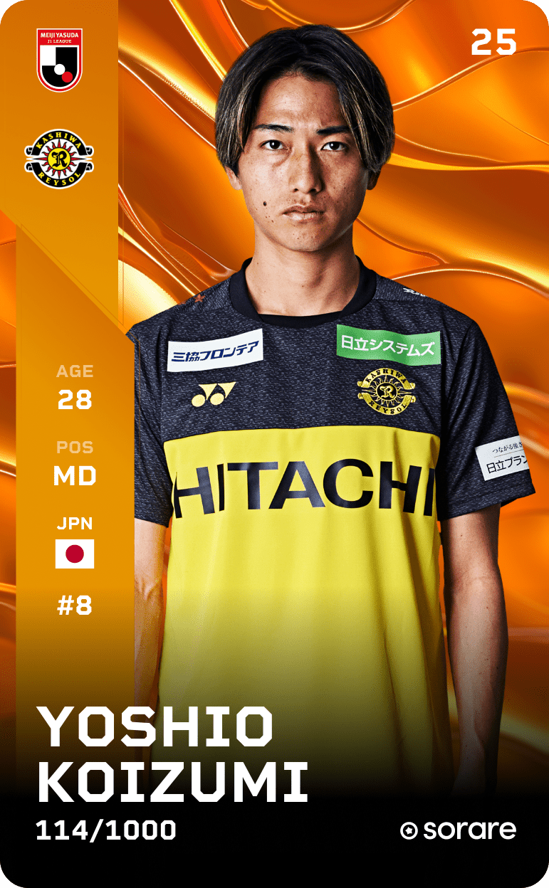 Yoshio Koizumi 2025-26 • Limited 114/1000