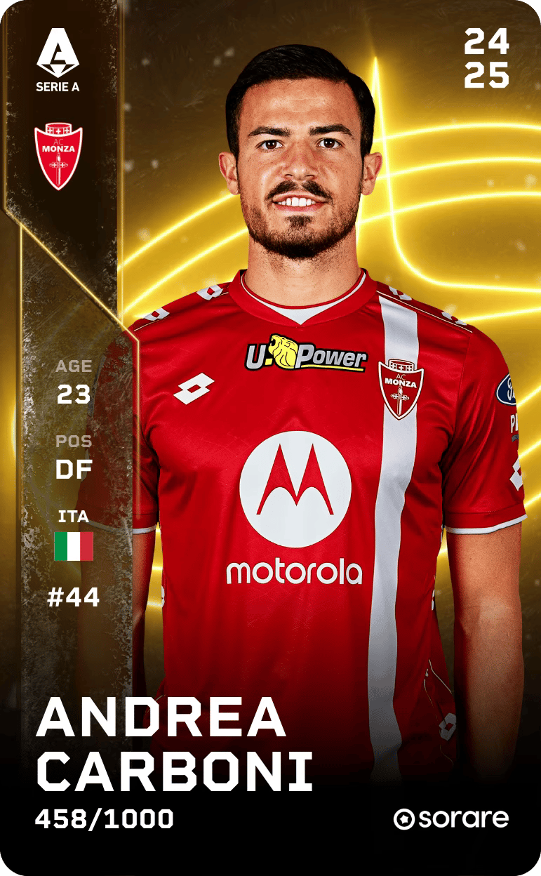 Andrea Carboni 2024-25 • Limited 458/1000