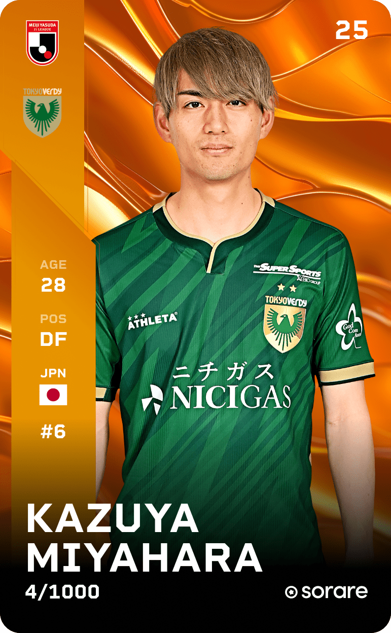 Kazuya Miyahara 2025-26 • Limited 4/1000