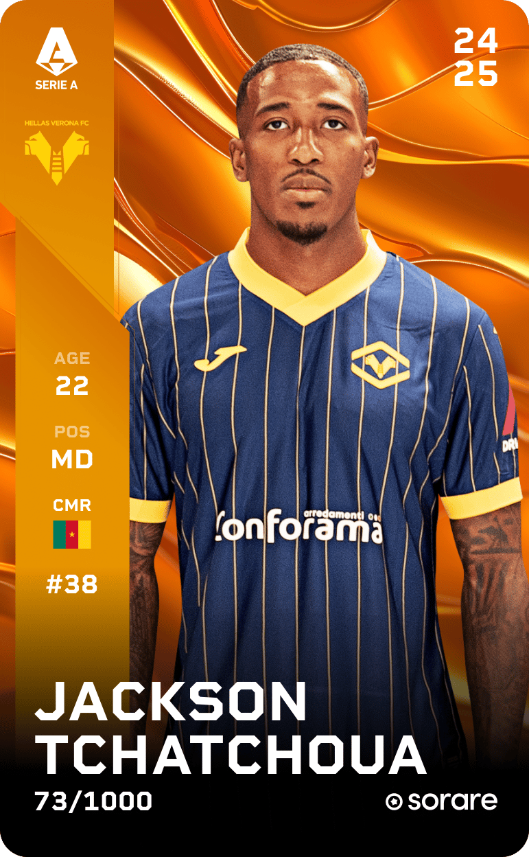 Jackson Tchatchoua 2024-25 • Limited 73/1000