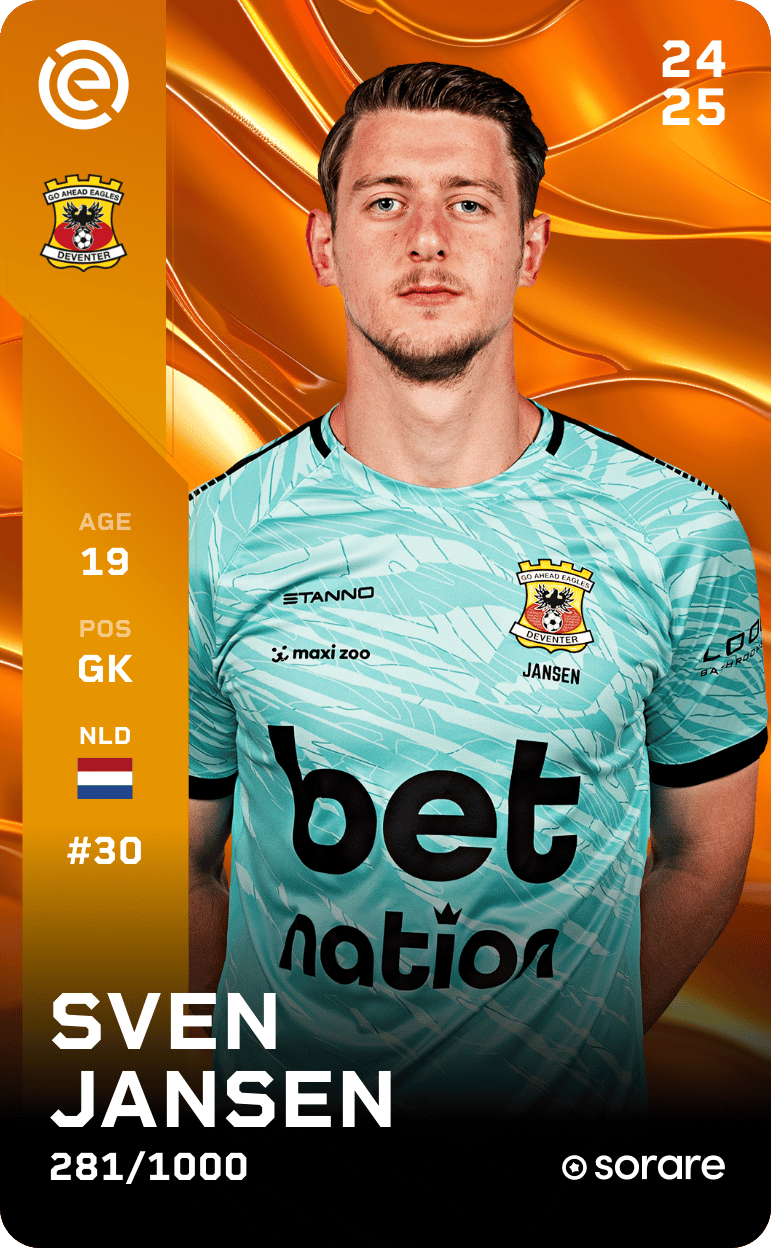 Sven Jansen 2024-25 • Limited 281/1000