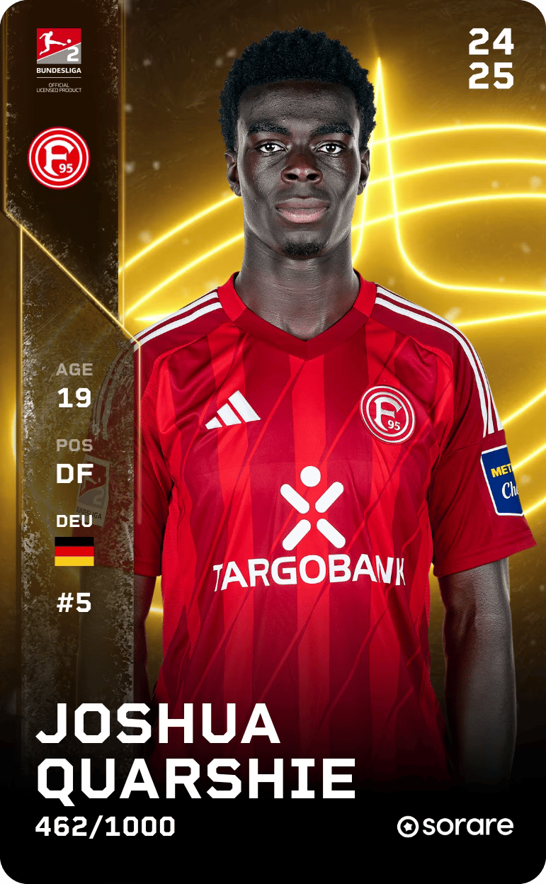 Joshua Quarshie 2024-25 • Limited 462/1000