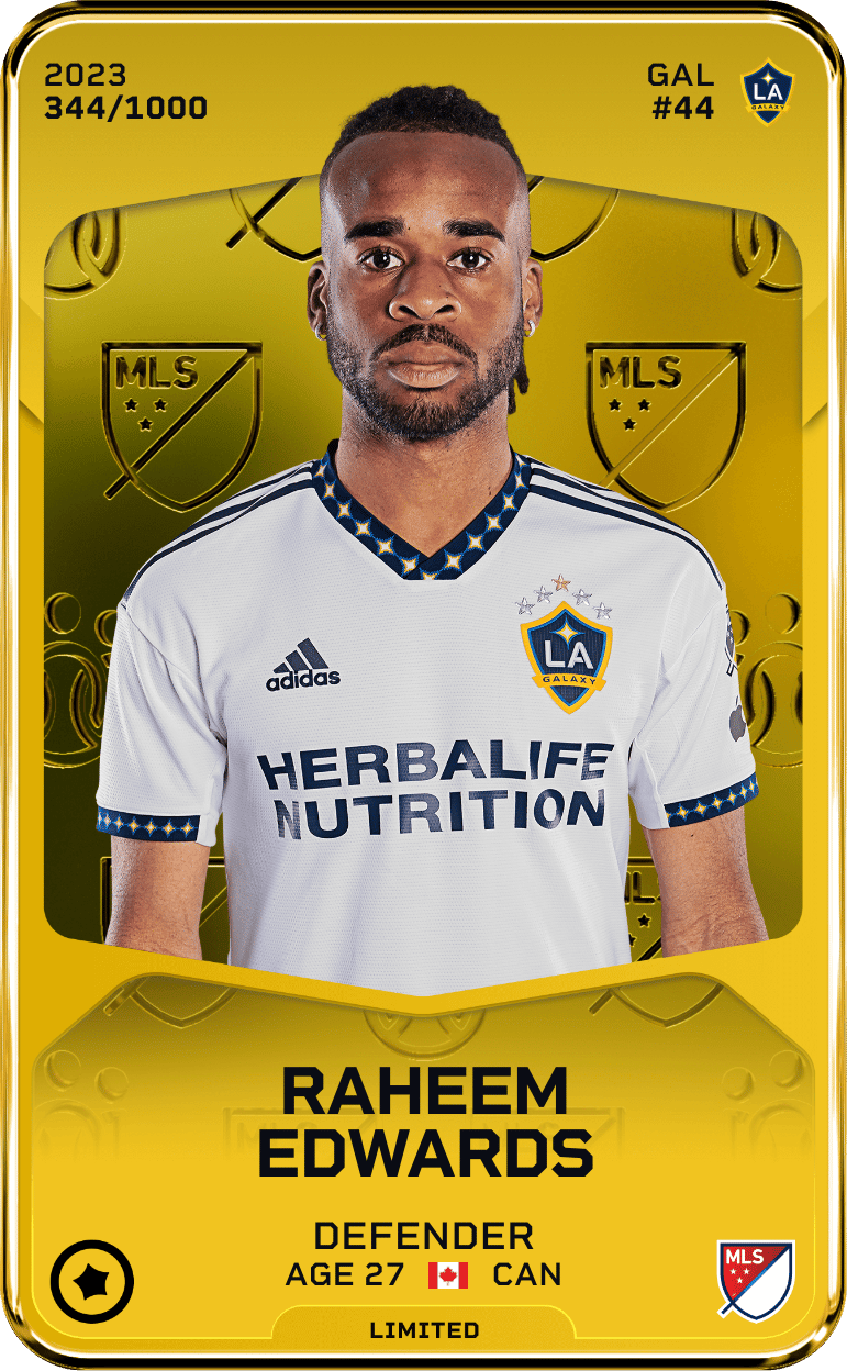 Raheem Edwards 2023-24 • Limited 344/1000
