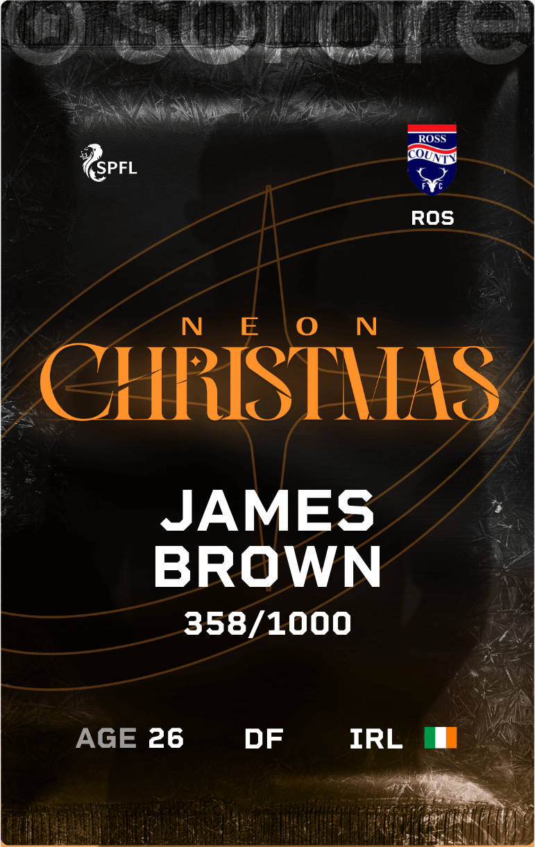 James Brown 2024-25 • Limited 358/1000