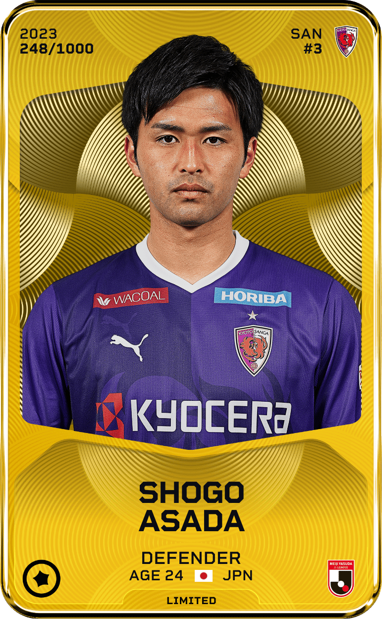 Shogo Asada 2023-24 • Limited 248/1000