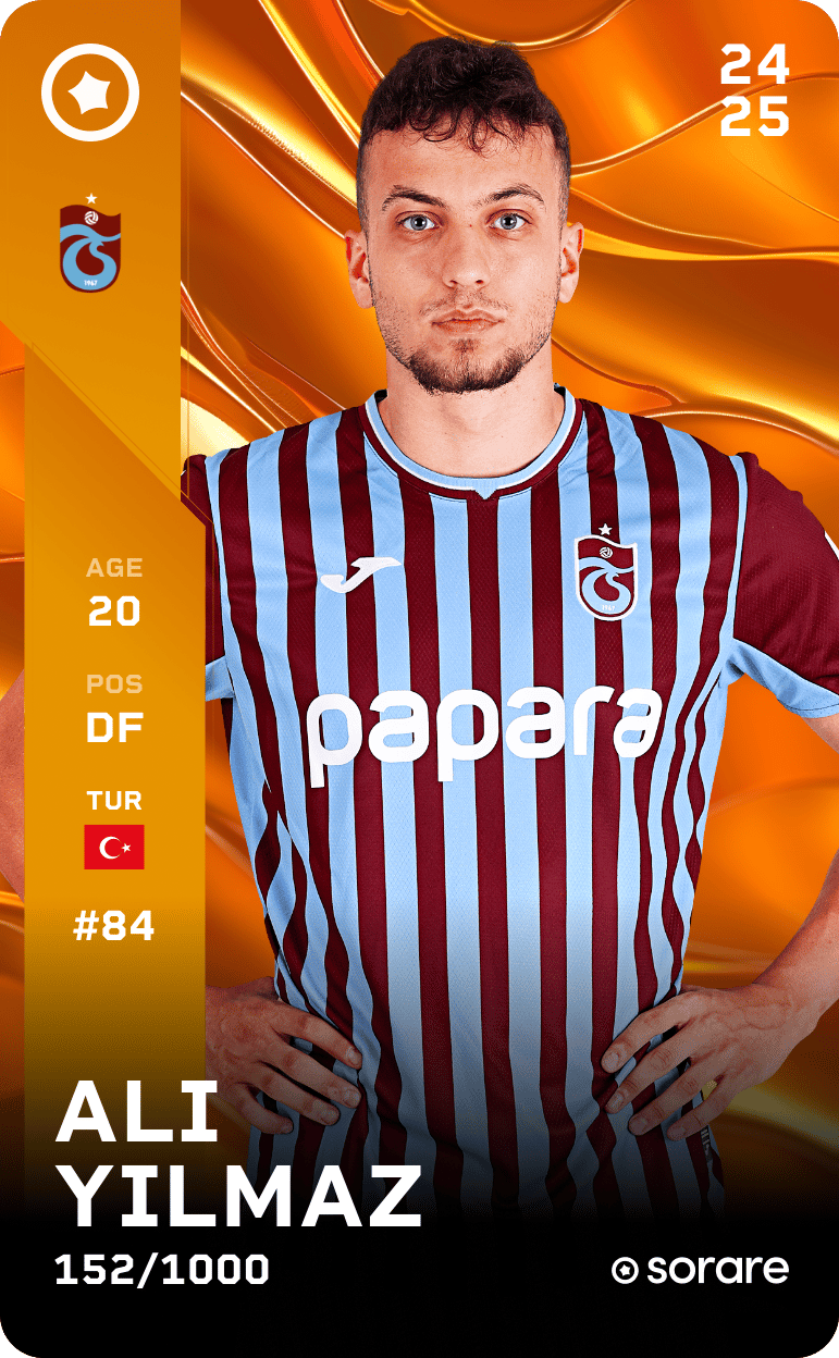 Ali Yılmaz 2024-25 • Limited 152/1000