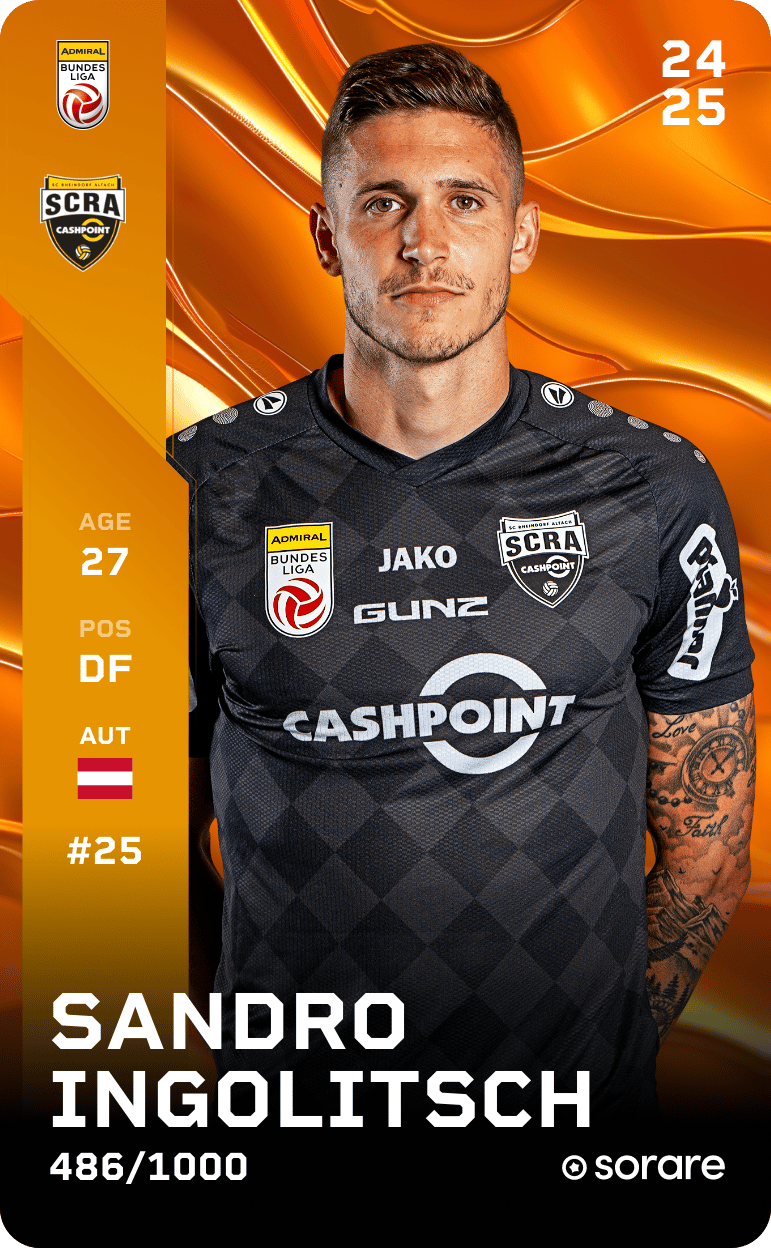 Sandro Ingolitsch 2024-25 • Limited 486/1000