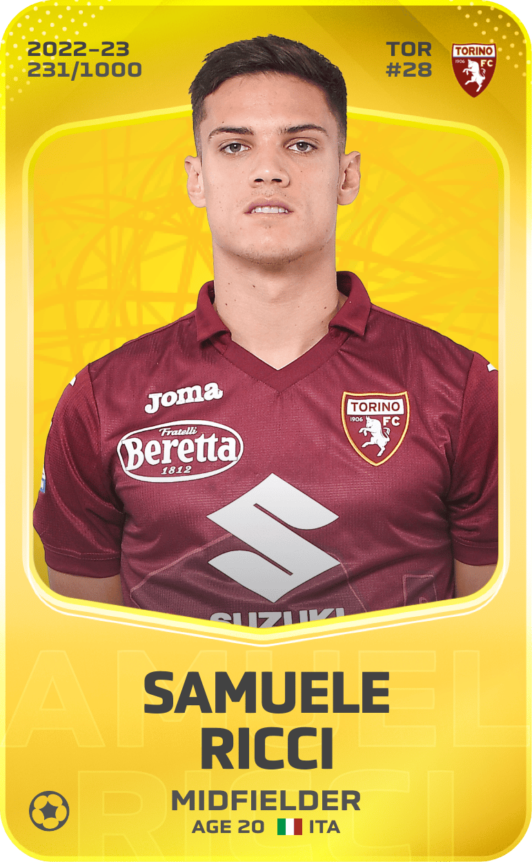 Samuele Ricci 2022-23 • Limited 231/1000