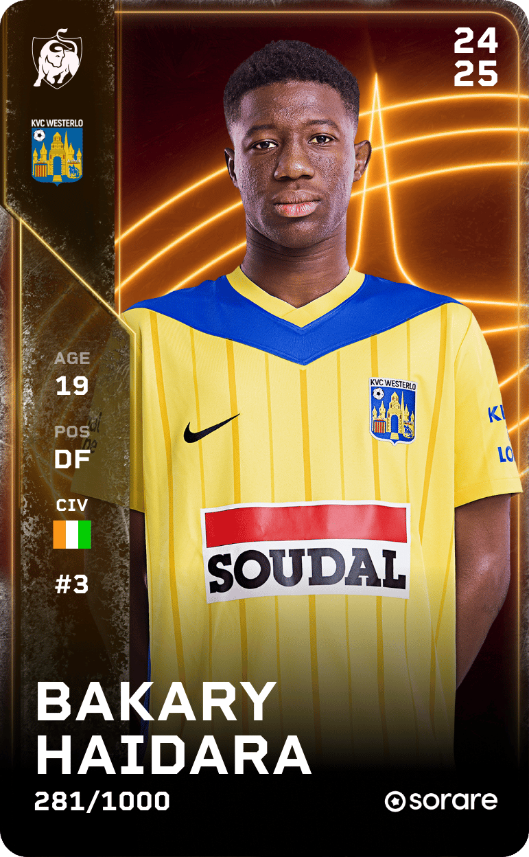 Bakary Haidara 2024-25 • Limited 281/1000