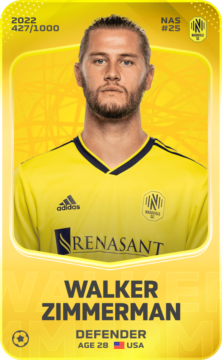 Walker Zimmerman 2022-23 • Limited 427/1000