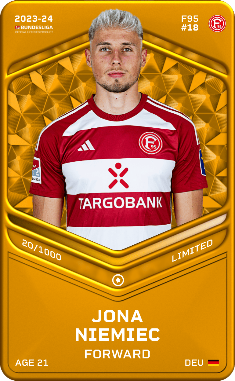 Jona Niemiec 2023-24 • Limited 20/1000