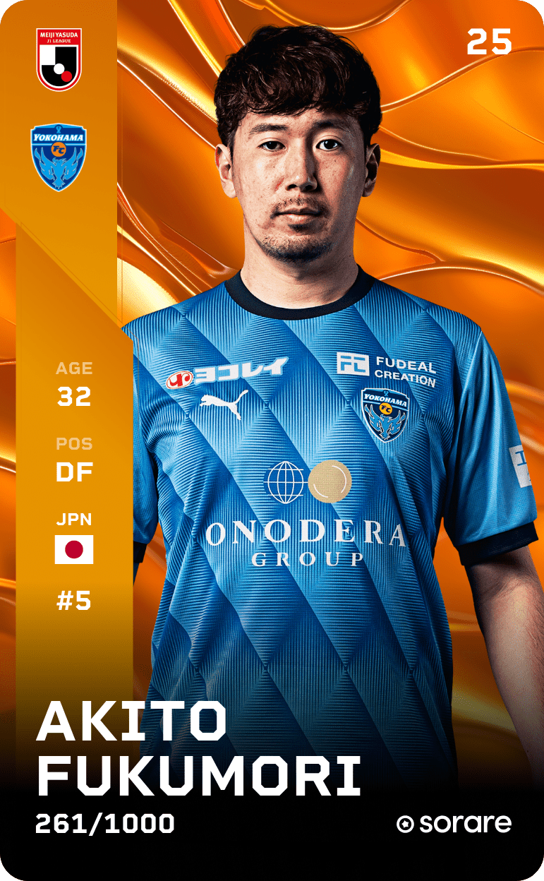 Akito Fukumori 2025-26 • Limited 261/1000