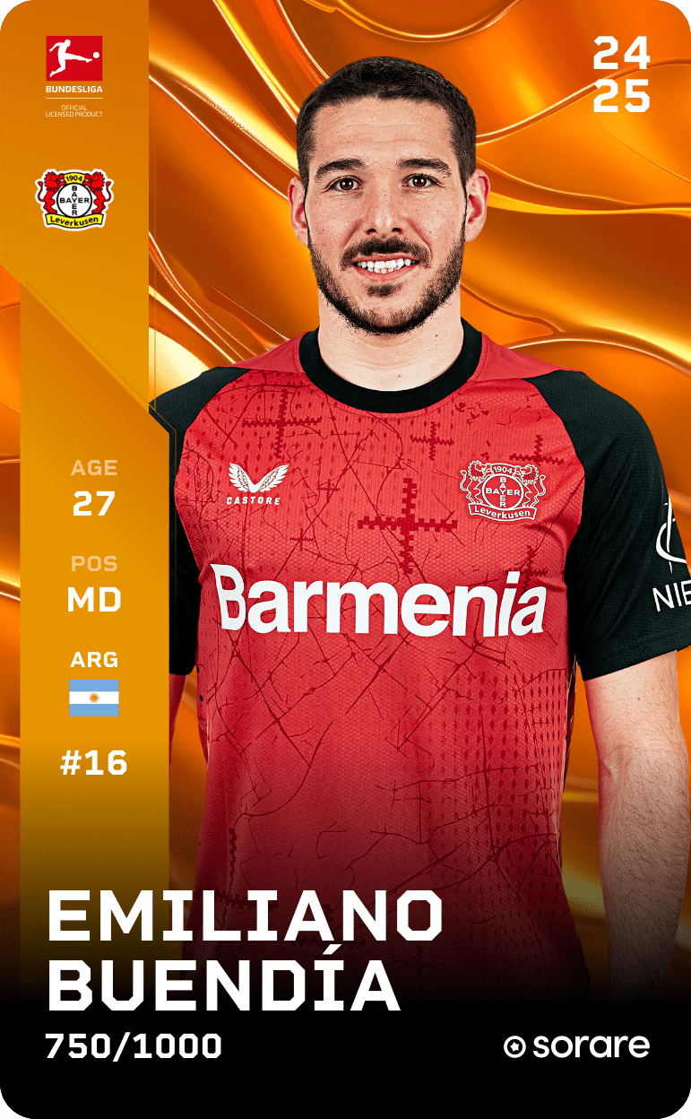 Emiliano Buendía 2024-25 • Limited 750/1000