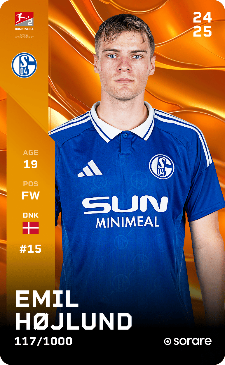 Emil Højlund 2024-25 • Limited 117/1000