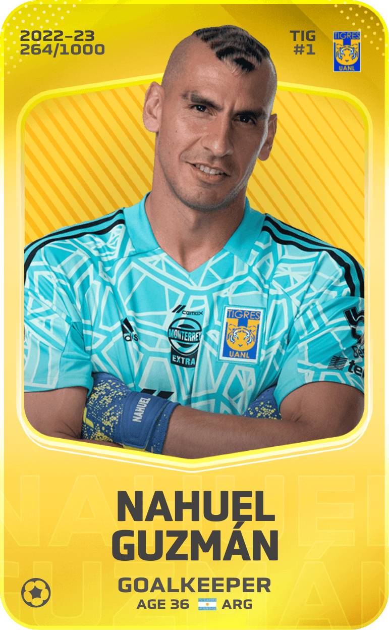 Nahuel Guzmán 2022-23 • Limited 264/1000