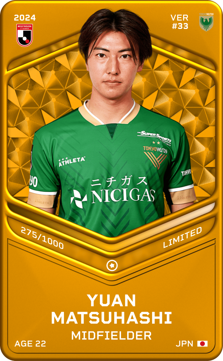Yuan Matsuhashi 2024-25 • Limited 275/1000