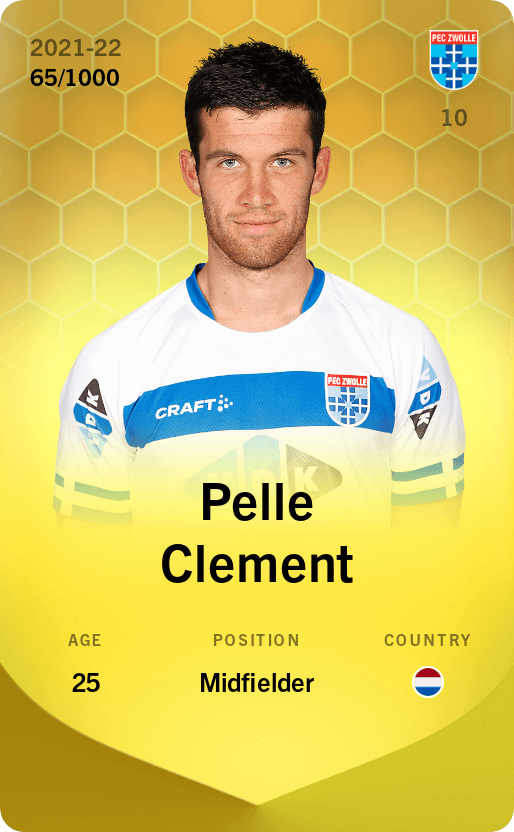 Pelle Clement 2021-22 • Limited 65/1000