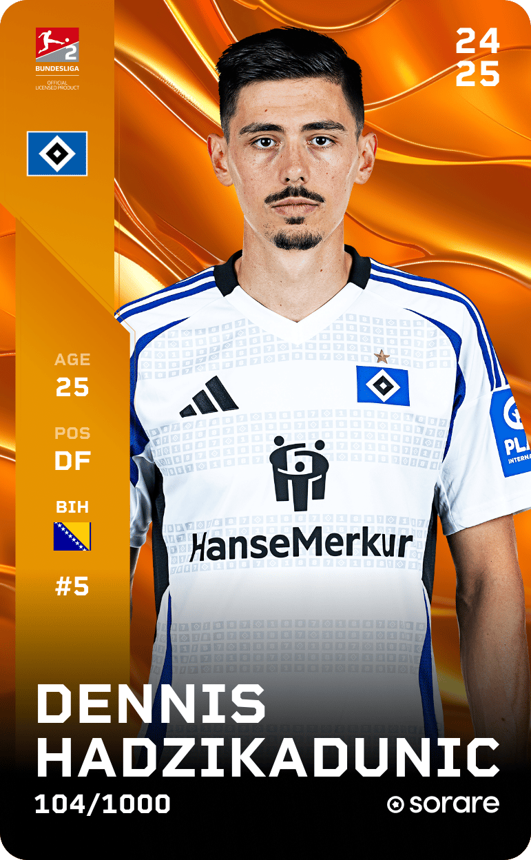 Dennis Hadzikadunic 2024-25 • Limited 104/1000