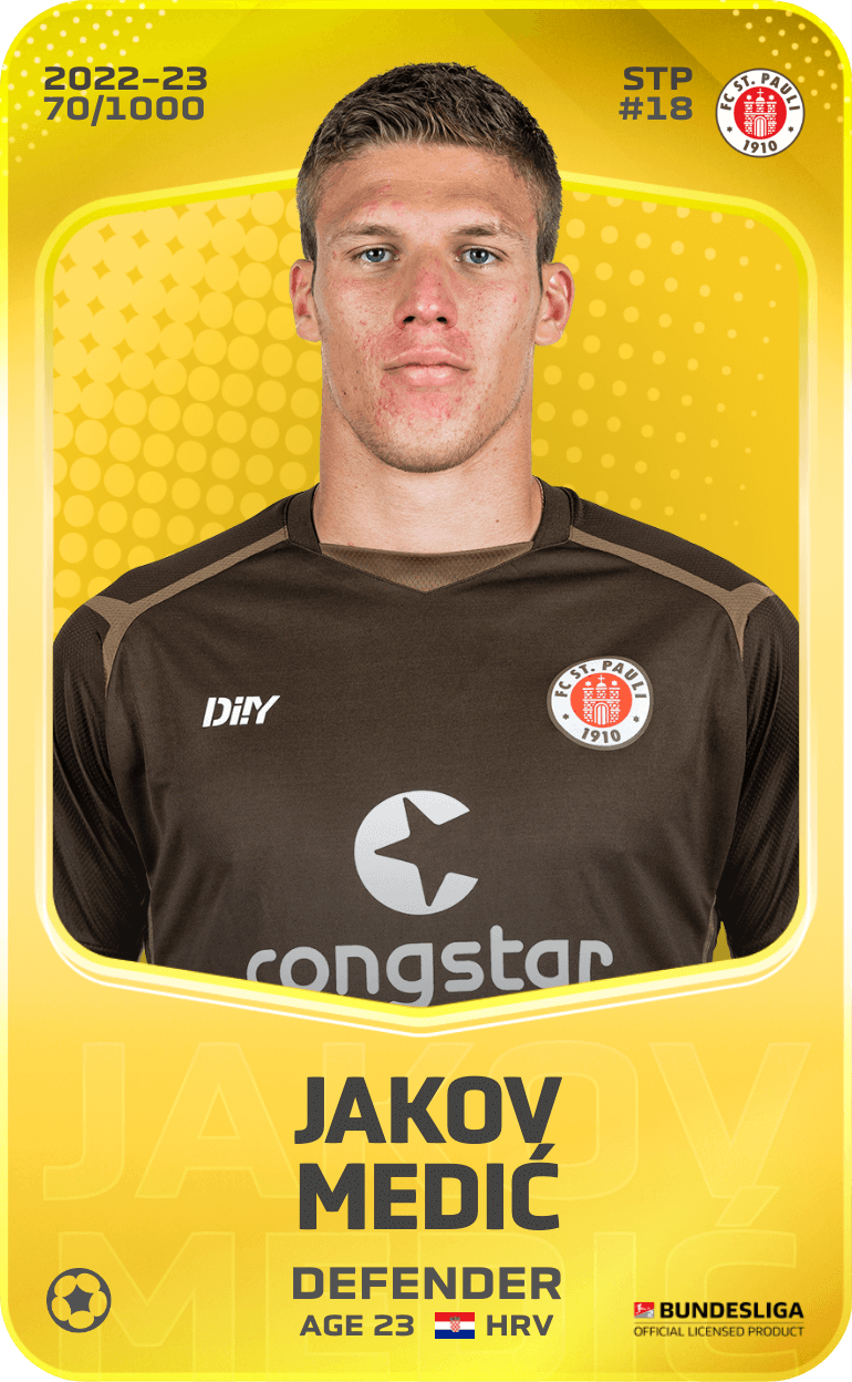 Jakov Medić 2022-23 • Limited 70/1000