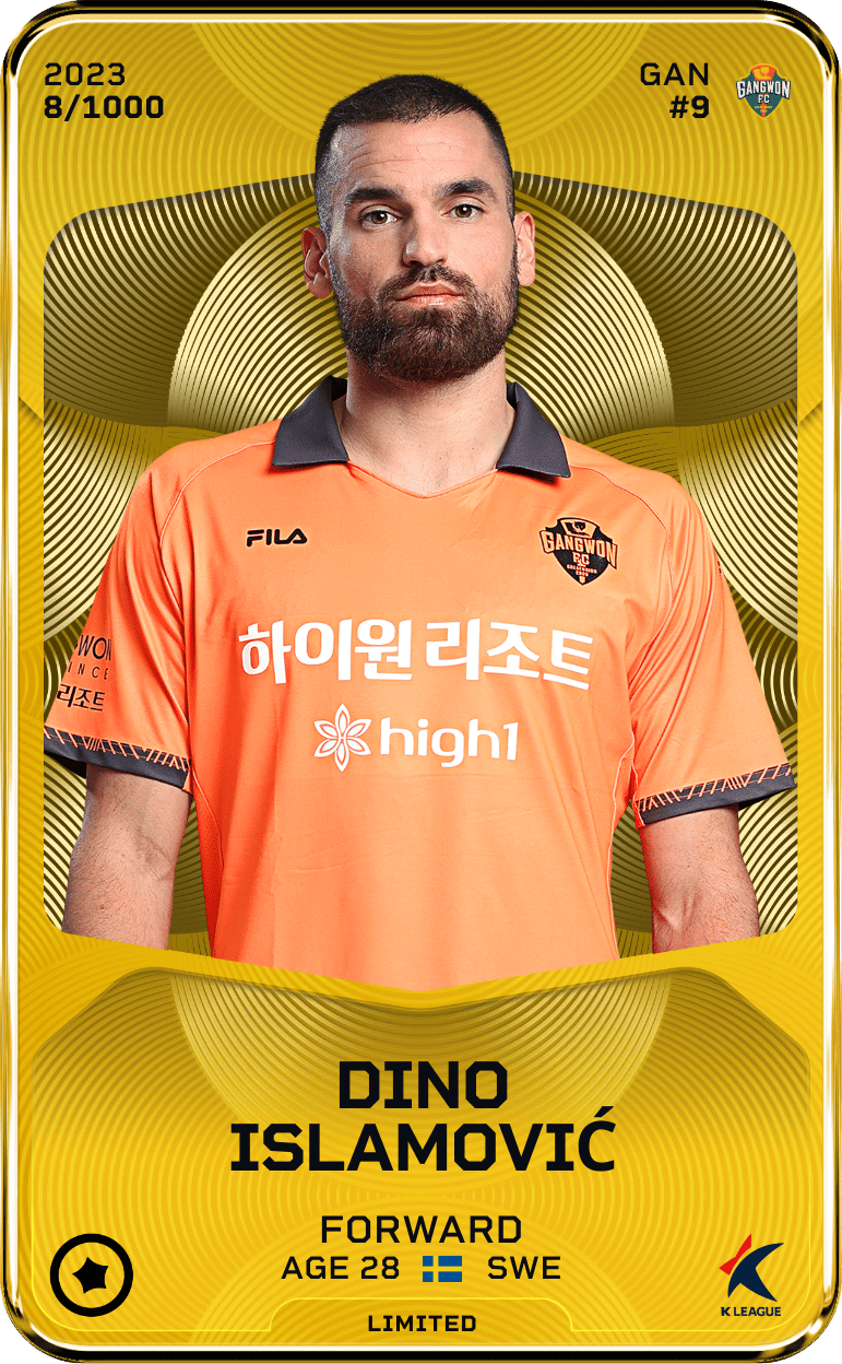 Dino Islamović 2023-24 • Limited 8/1000