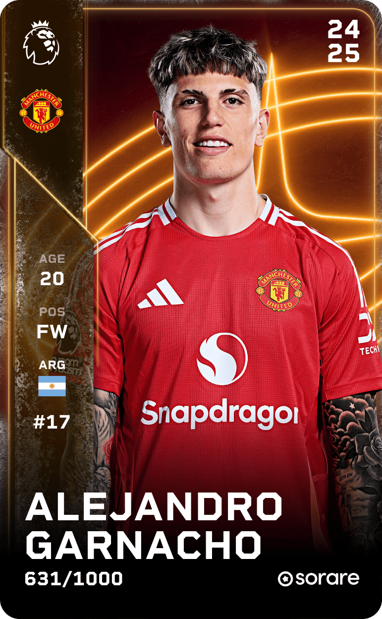Alejandro Garnacho 2024-25 • Limited 631/1000