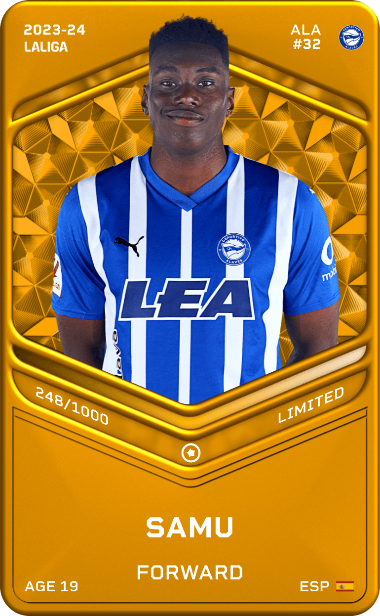 Samu Omorodion 2023-24 • Limited 248/1000