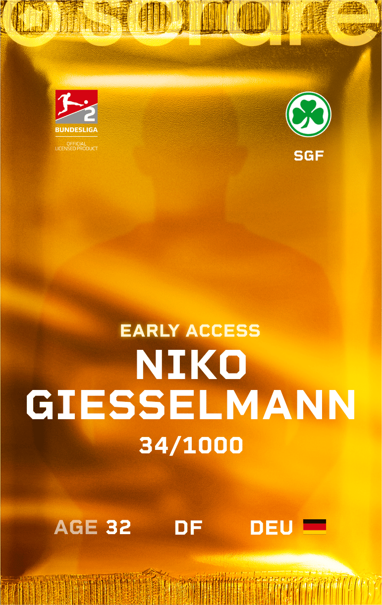 Niko Gießelmann 2024-25 • Limited 34/1000