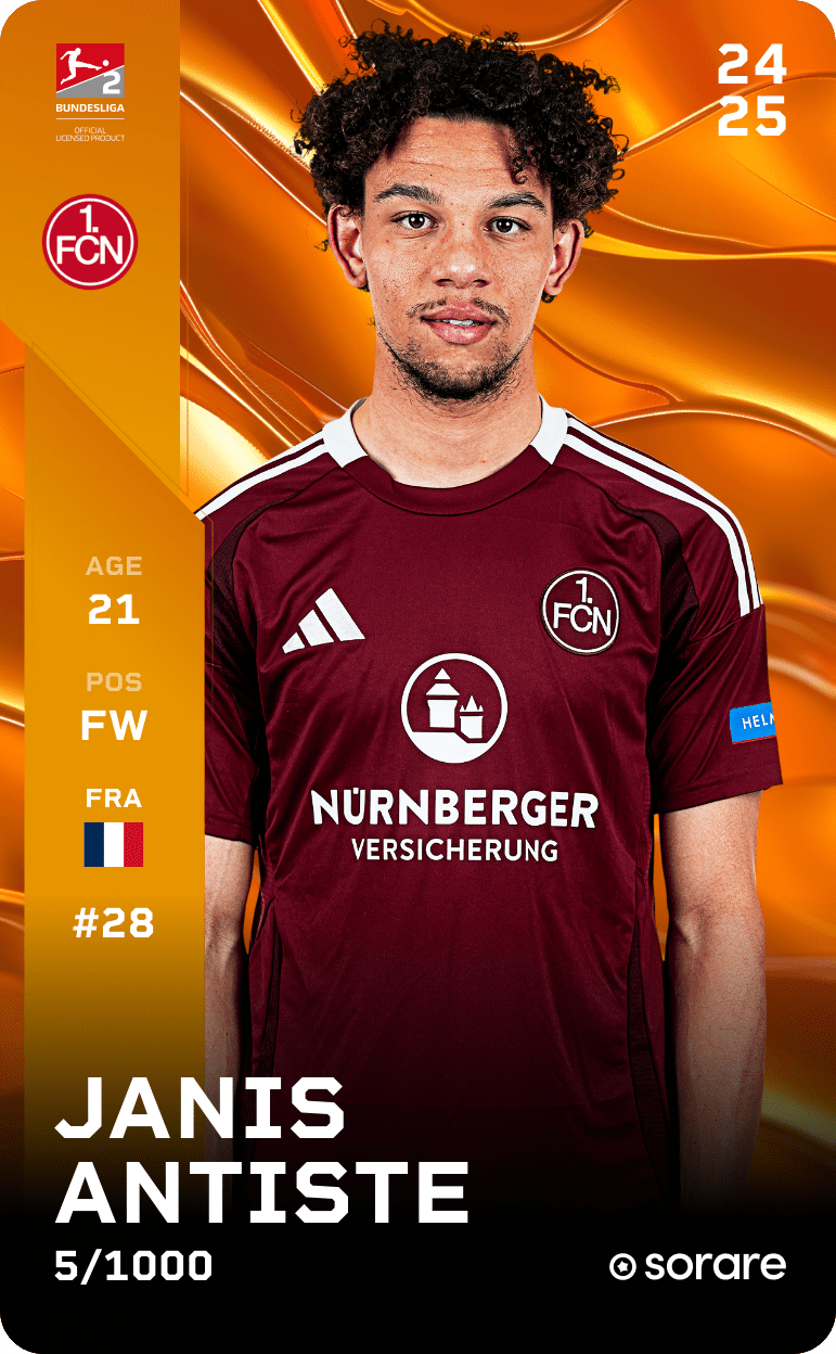 Janis Antiste 2024-25 • Limited 5/1000