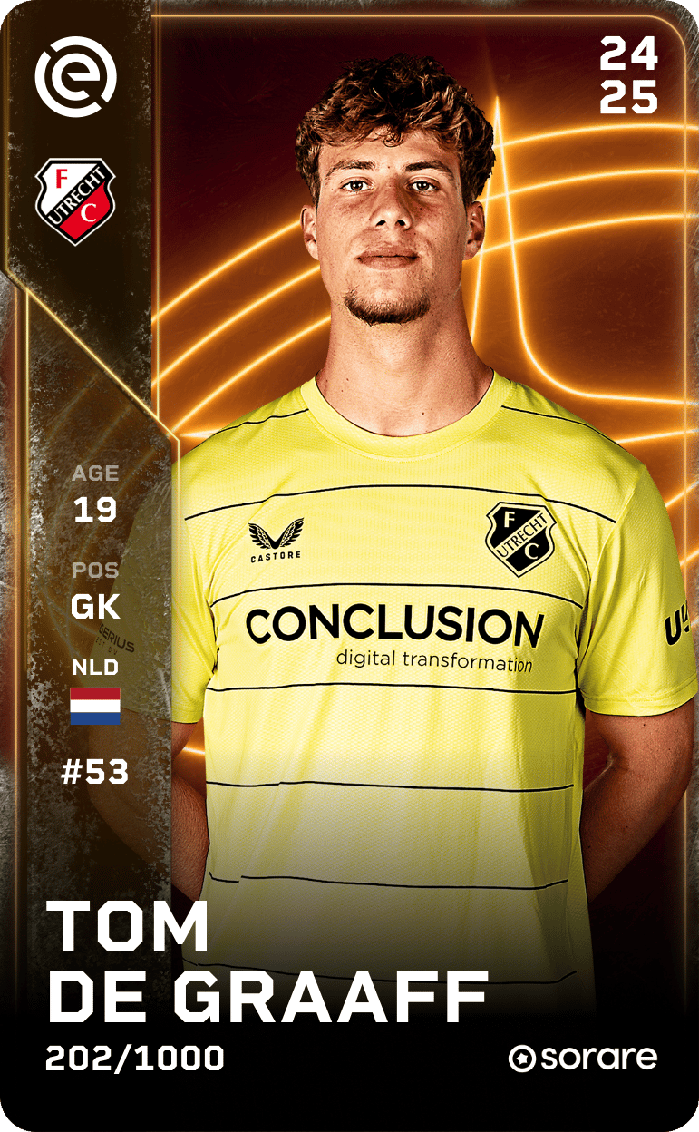 Tom de Graaff 2024-25 • Limited 202/1000