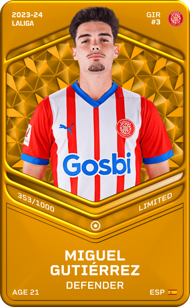 Miguel Gutiérrez 2023-24 • Limited 353/1000