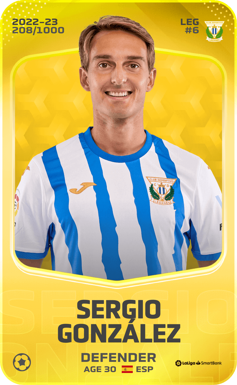 Sergio González 2022-23 • Limited 208/1000
