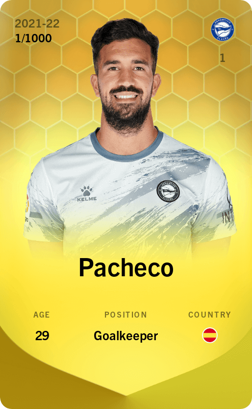 Pacheco 2021-22 • Limited 1/1000
