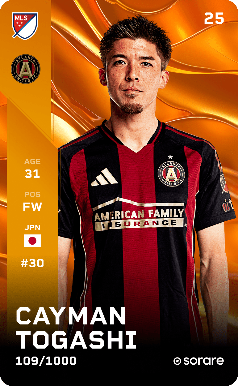 Cayman Togashi 2025-26 • Limited 109/1000