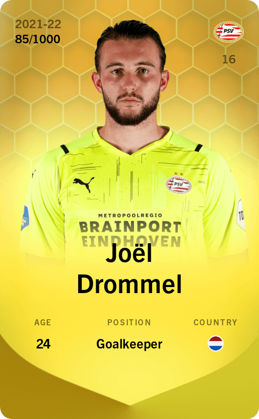 Joël Drommel 2021-22 • Limited 85/1000
