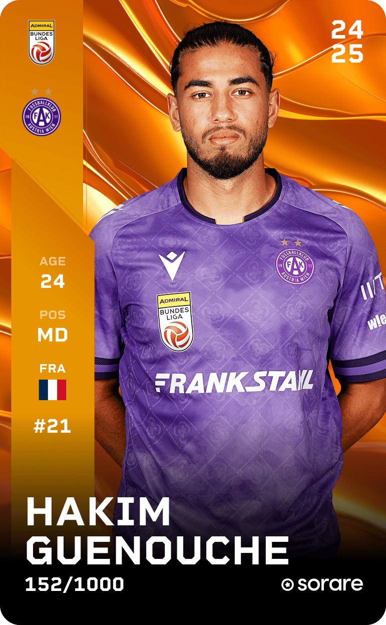 Hakim Guenouche 2024-25 • Limited 152/1000